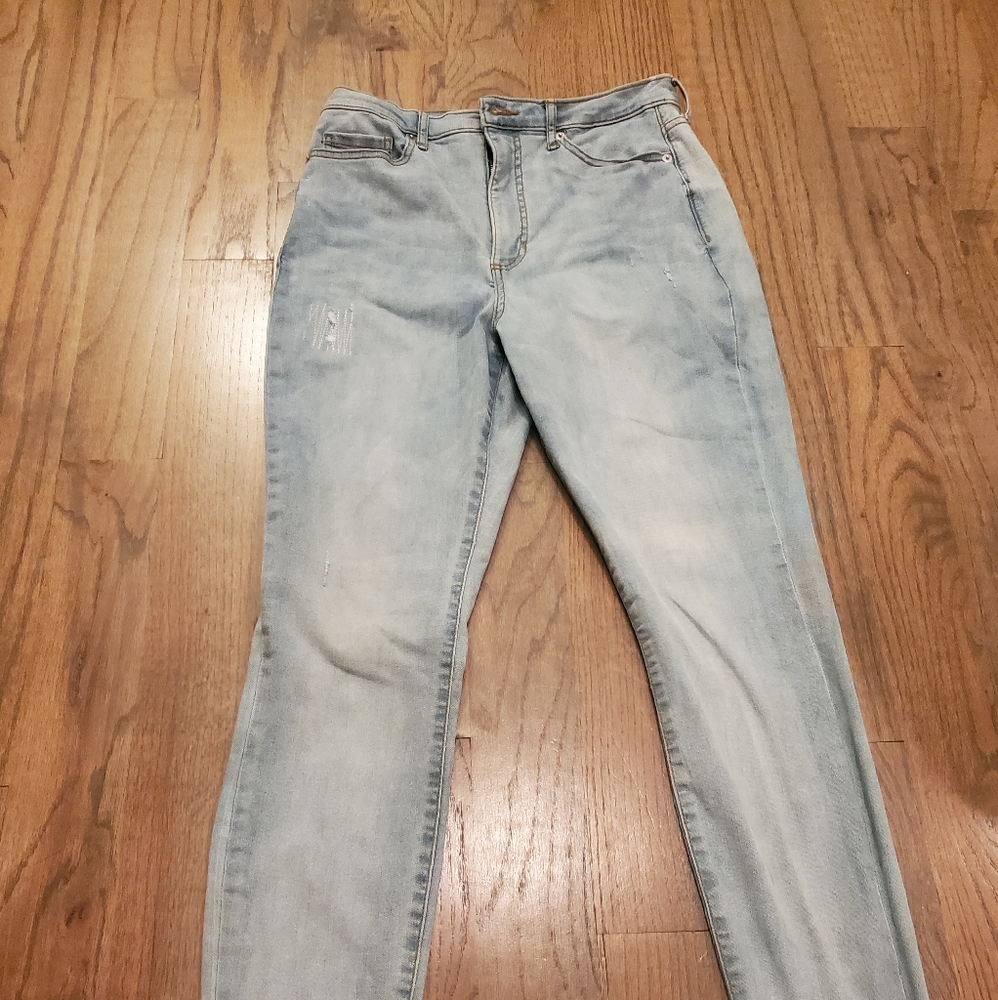Banana Republic high rise skinny jeans